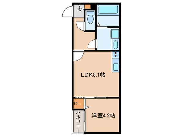 LECOCON北名古屋の物件間取画像